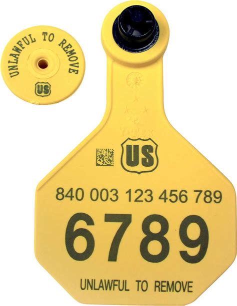 cattle rfid tags 840|usda official identification for cattle.